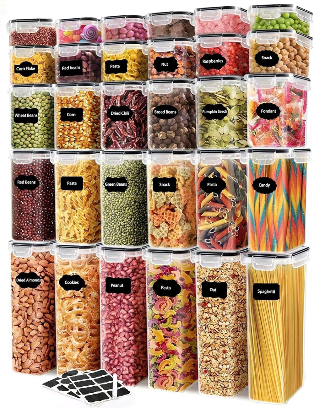 JUJOJB Airtight Food Storage Containers Set