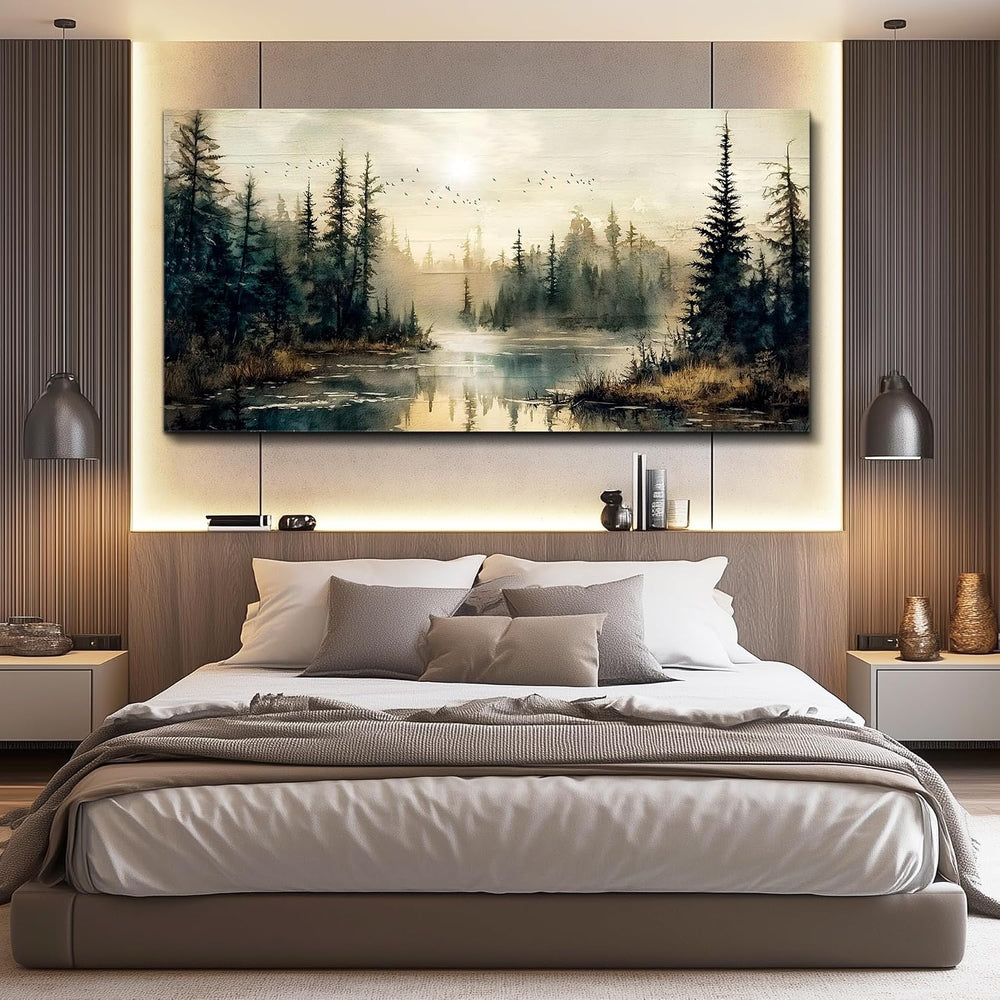 FUHAIHUA Canvas Wall Art For Living Room Large Wall Decor For Bedroom Modern ...