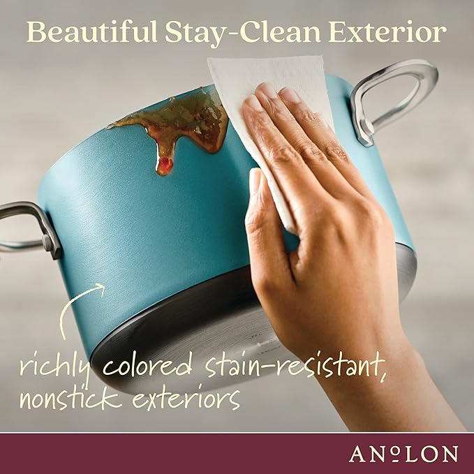 Anolon Achieve Hard Anodized Nonstick Saucepot