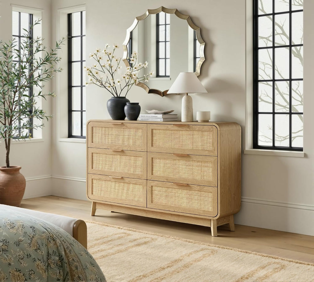 Dresser and Nightstand Sets, 3 Piece Bedroom Set, Oak