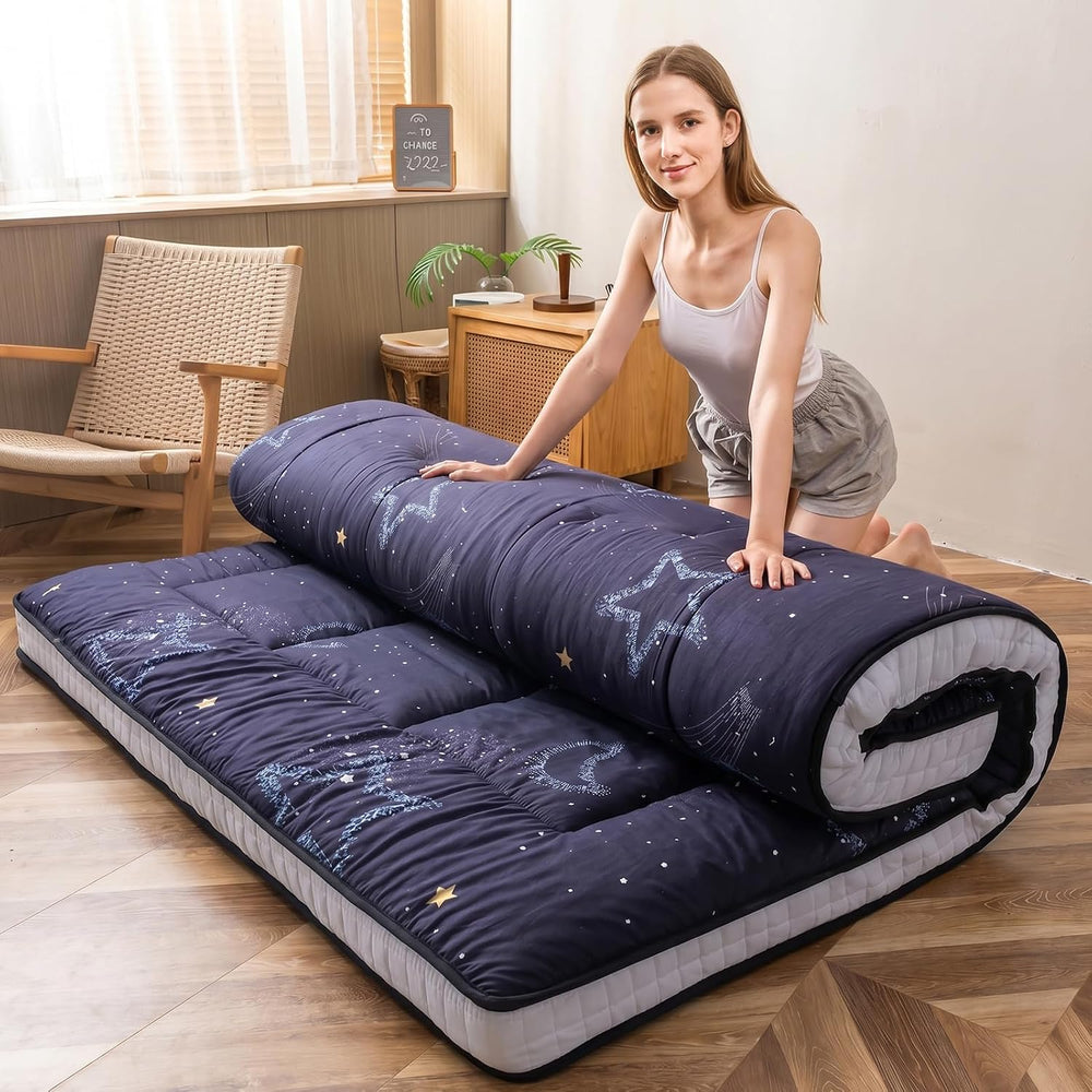 MAXYOYO Futon Mattress, Japanese Floor Mattress Folding Sleeping Pad