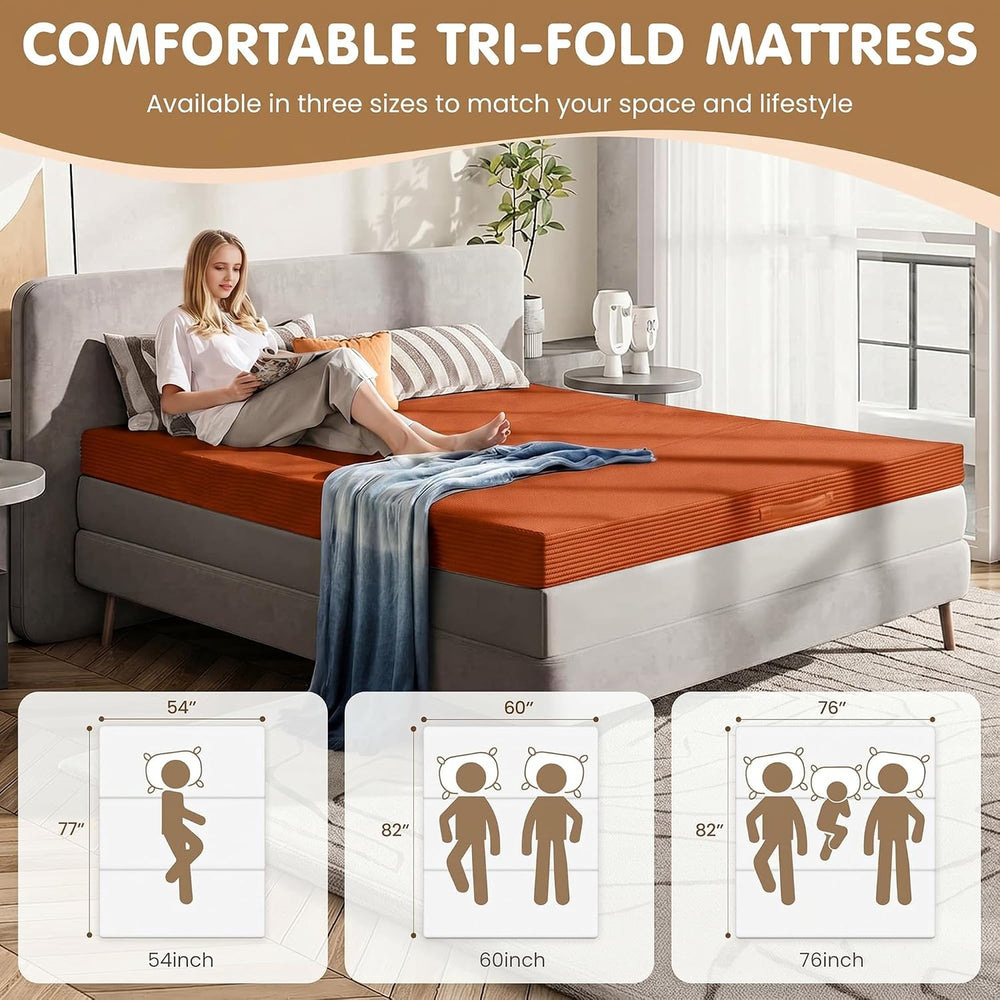 Convertible Sofa Bed Queen,5-in-1 Boneless Couch with Removable Armrests &...