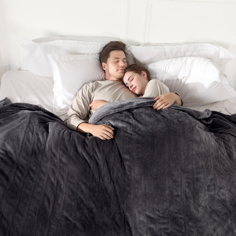 COZYTY Electric Blanket Queen Size, Super Soft Cozy Upgraded Flannel Heated B...