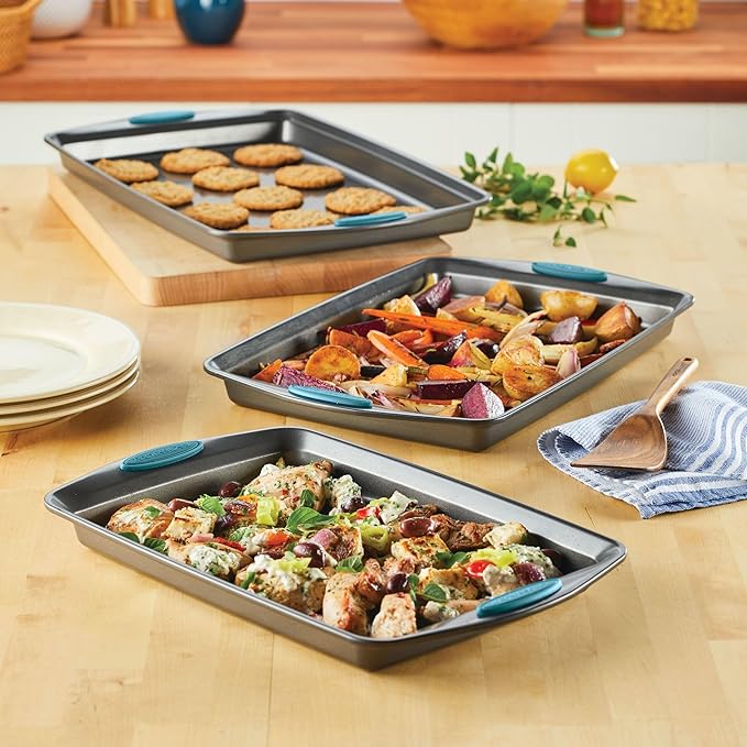 Rachael Ray Bakeware Nonstick Cookie Pan Set