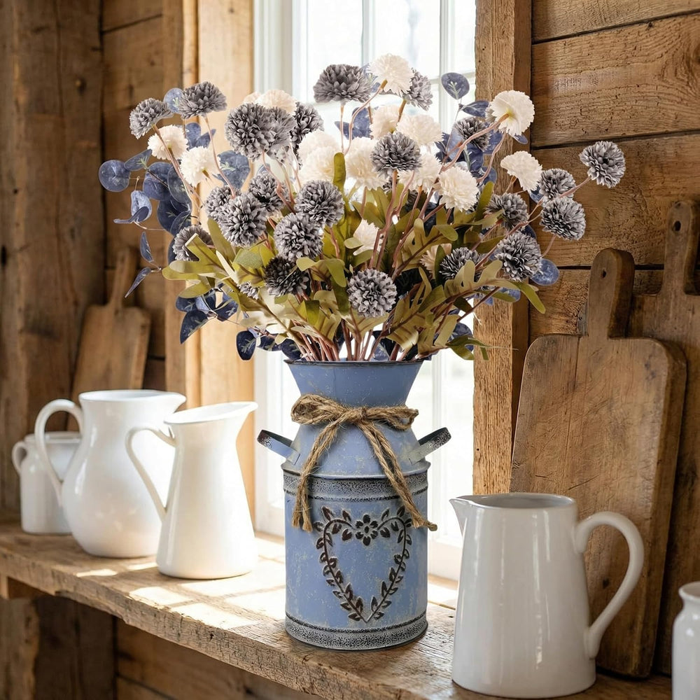 16.5''H Fake Flowers in Vase for Centerpiece Table Decorations with 1...