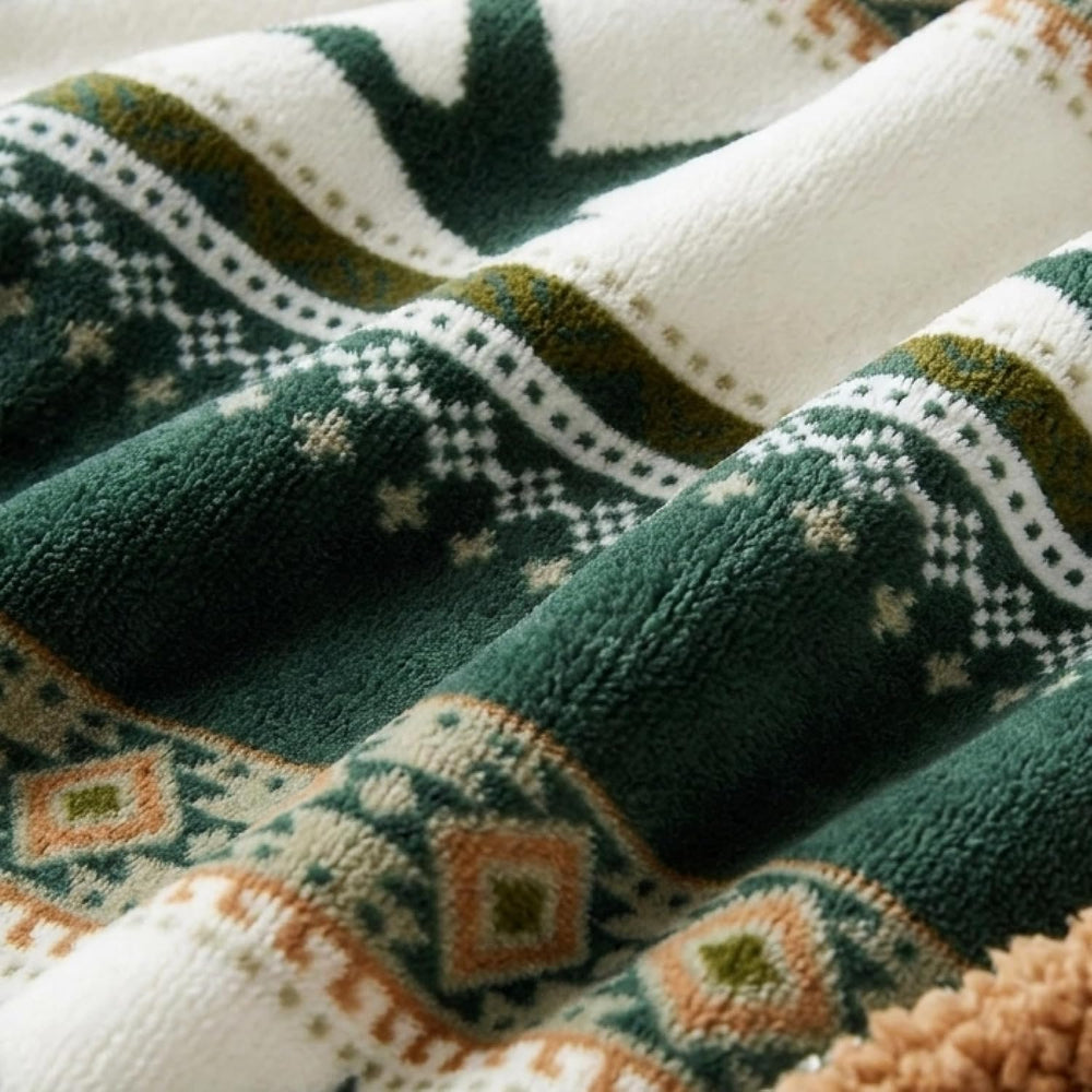 Eddie Bauer - Soft Reversible Throw Blanket for Bed & Couch, 50 x 70