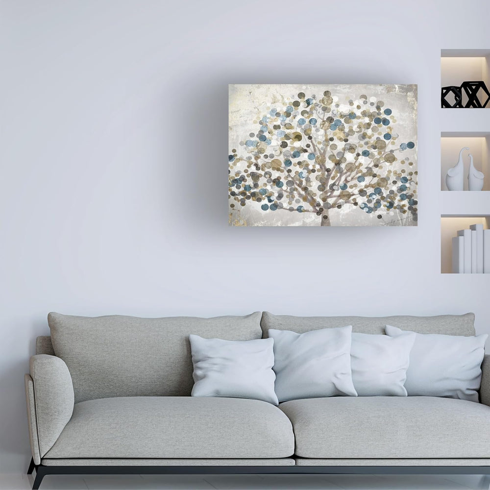 Wrapped Canvas Wall Art - Color Bakery 'Bubble Tree' Wall Art for Liv...
