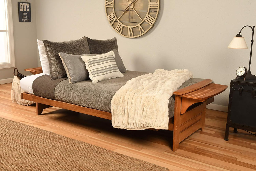 KODIAK FURNITURE Phoenix Futon Sofa in Barbados Finish