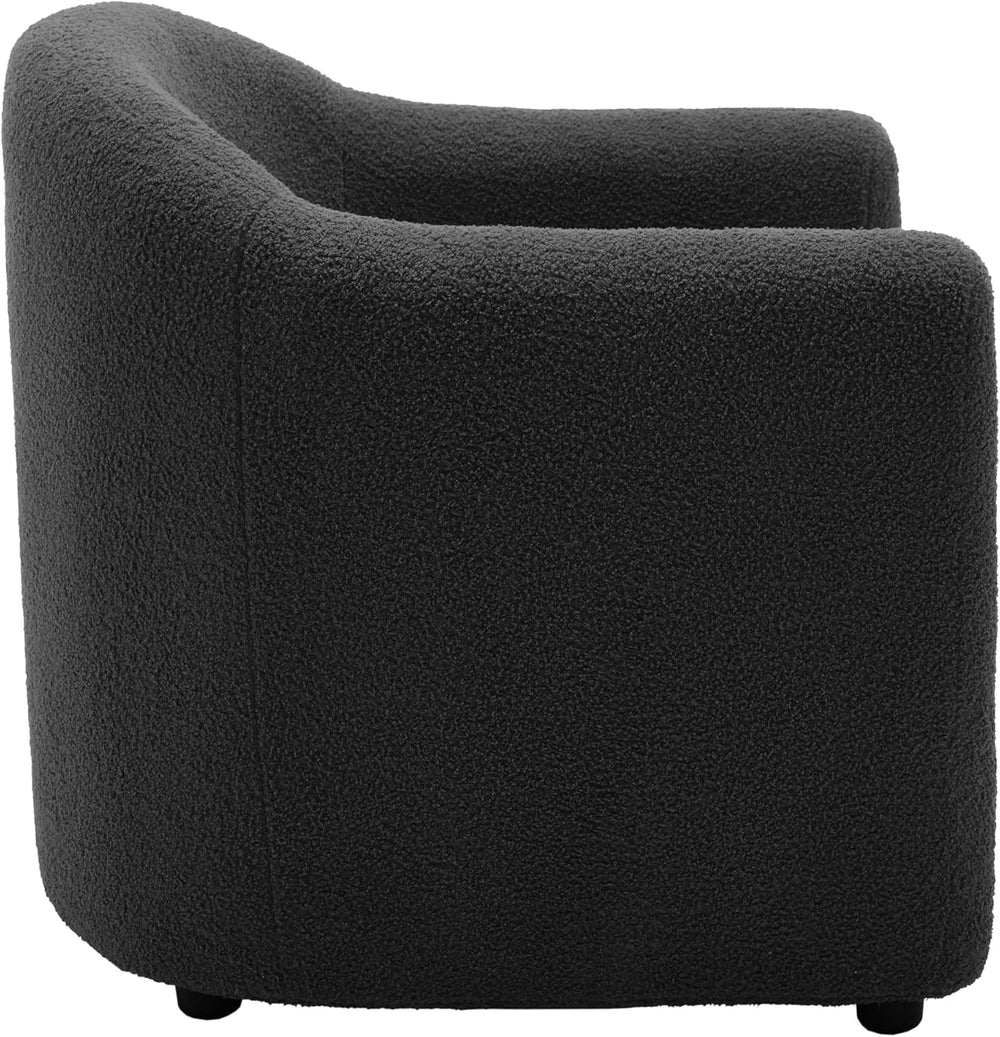 Accent Chair, Modern Boucle Fabric Armchair for Living Room, Comfy Upholstere...