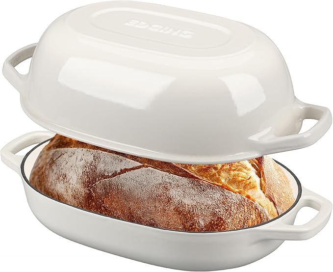 EDGING CASTING Enameled Cast Iron Oval Dutch Oven Pot