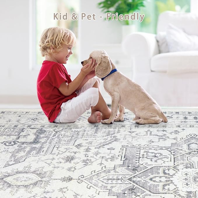 Area Rug 8x10 Washable Area Rugs