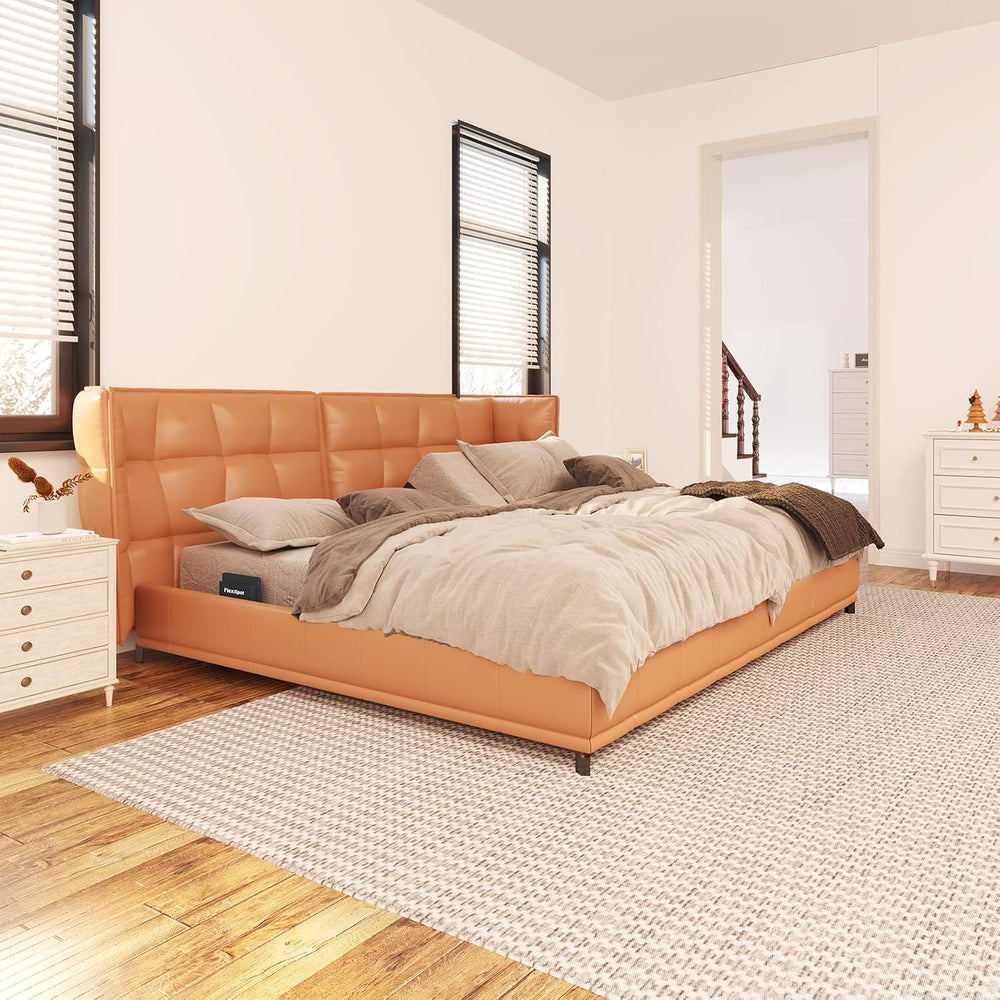 FLEXISPOT S6 Adjustable Bed Frame Base Split King, Quick Assembly, Massage, Z...