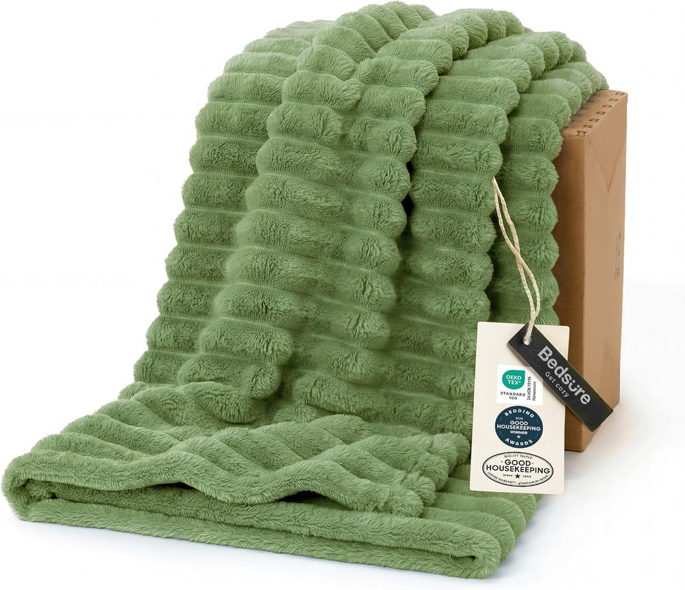 Bedsure GentleSoft Reseda Twin XL Blanket