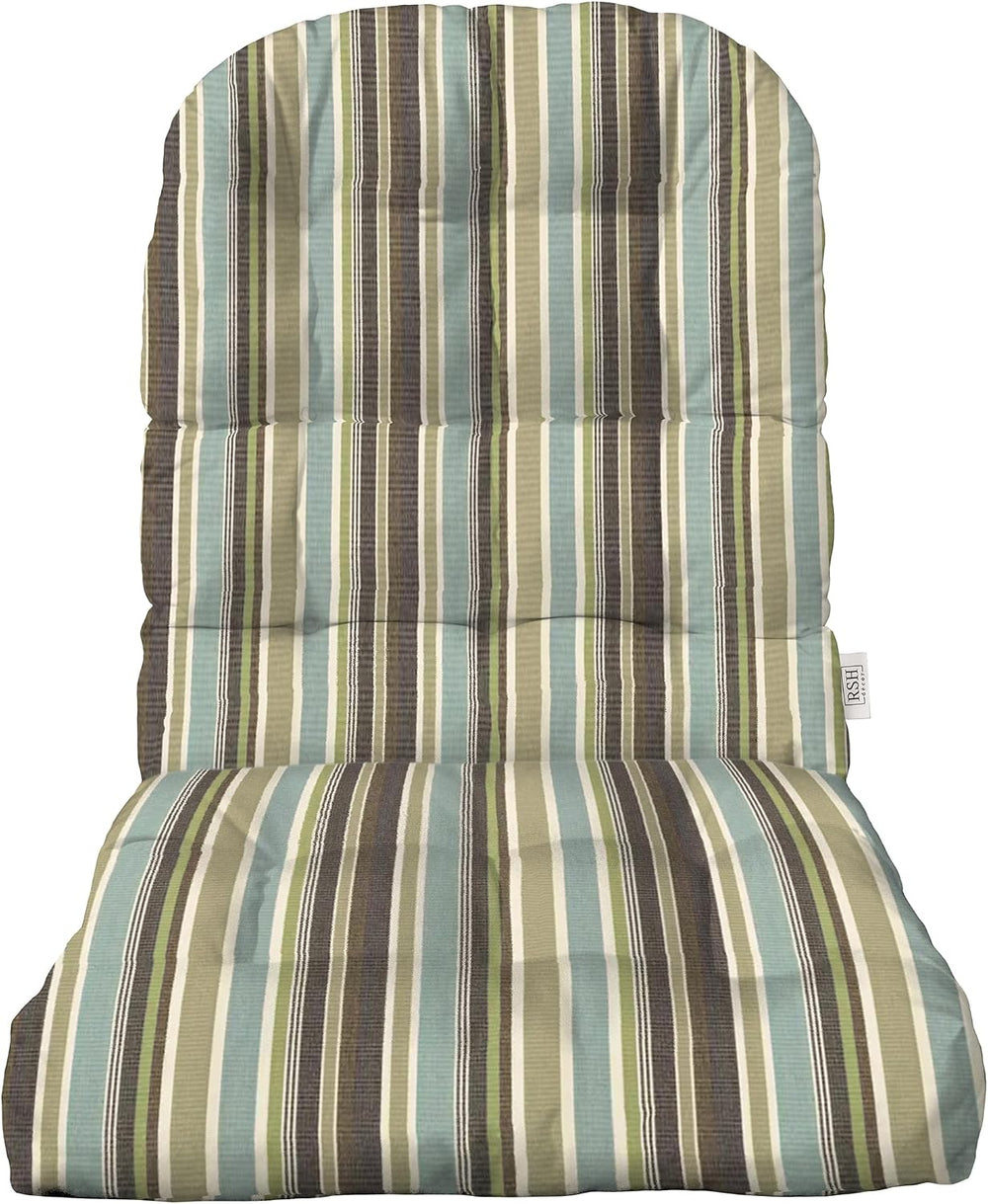 RSH DECOR: Sunbrella Tufted Adirondack Chair Cushion | 42.5” x 21” | Sunbrell...