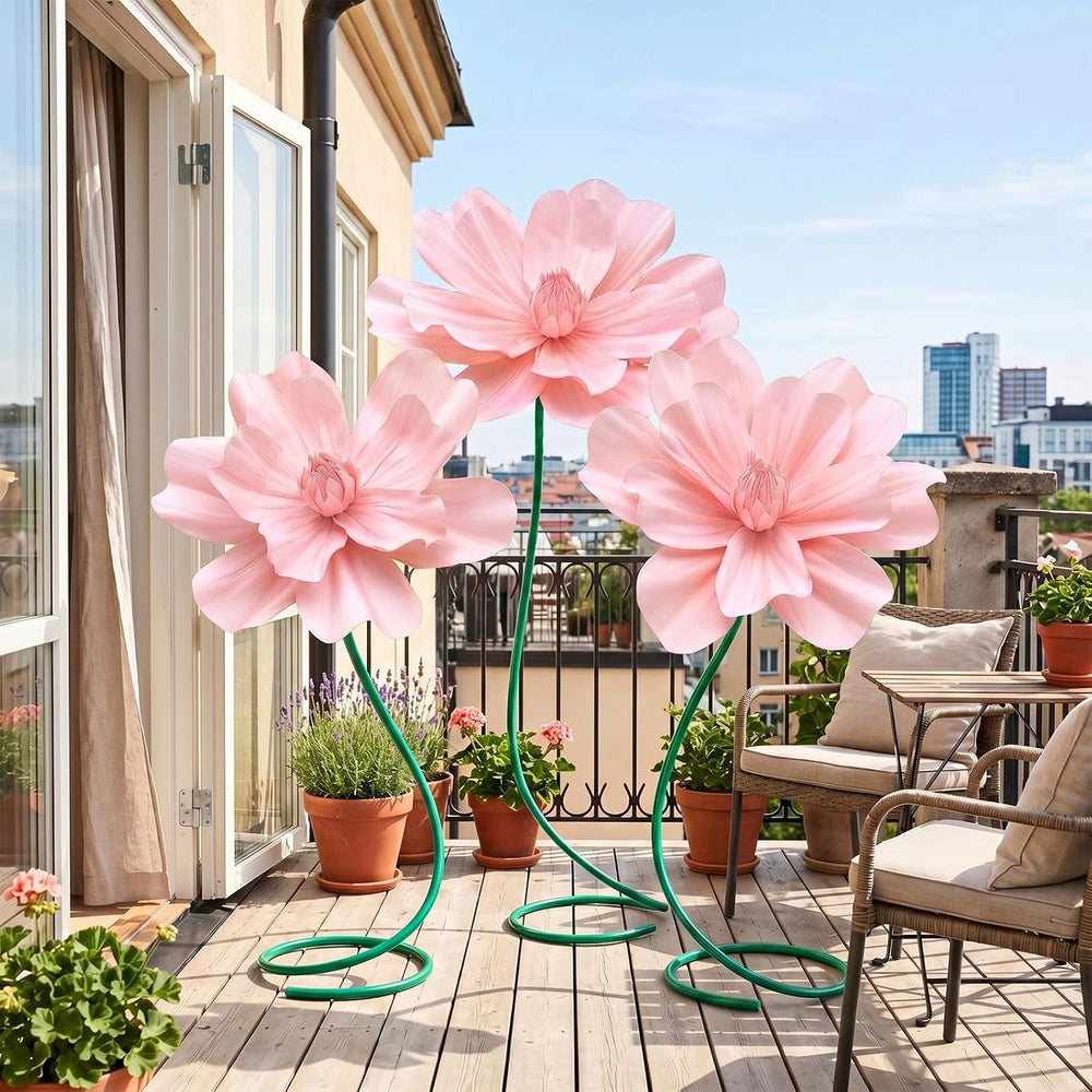 3 PCS 5ft Giant Artificial Flower for Wedding & Birthday Party