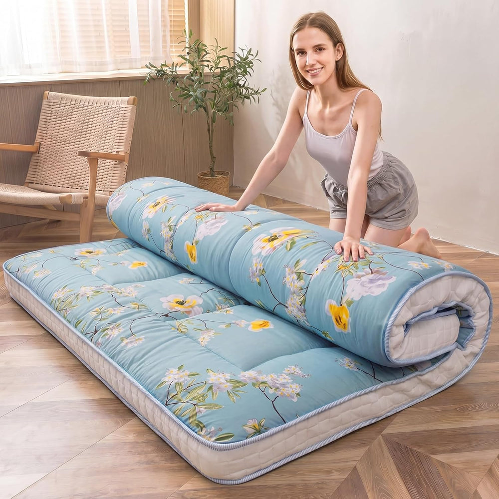 MAXYOYO Futon Mattress, Japanese Floor Mattress Folding Sleeping Pad