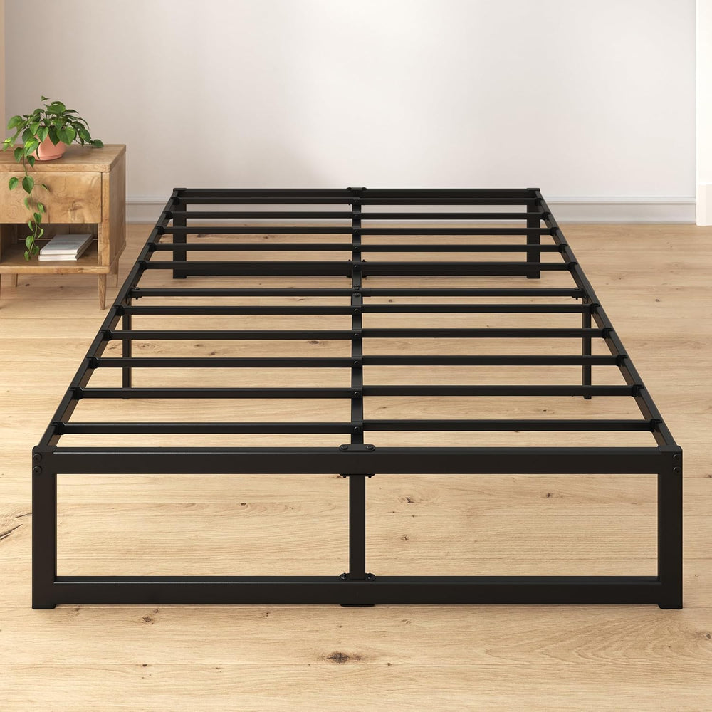 Zinus ABEL 14 Inch Platform Bed Frame, Steel Slat Support, Easy Assembly, No ...