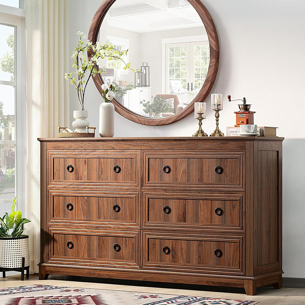 Joaxswe Farmhouse Dresser and Nightstand Set 2 for Bedroom