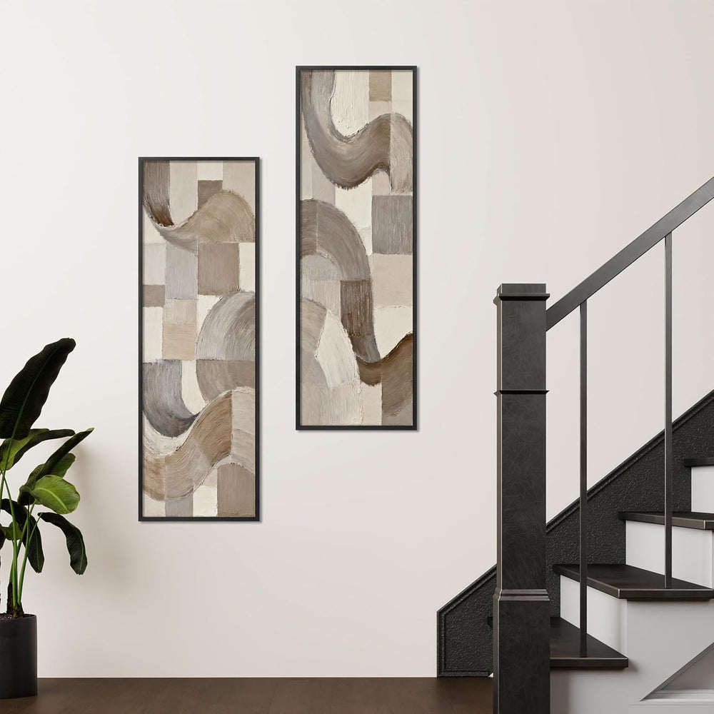 DOAI ART 12x36 Poster Frame 2 Pack, Black 12 x 36 Picture Frames