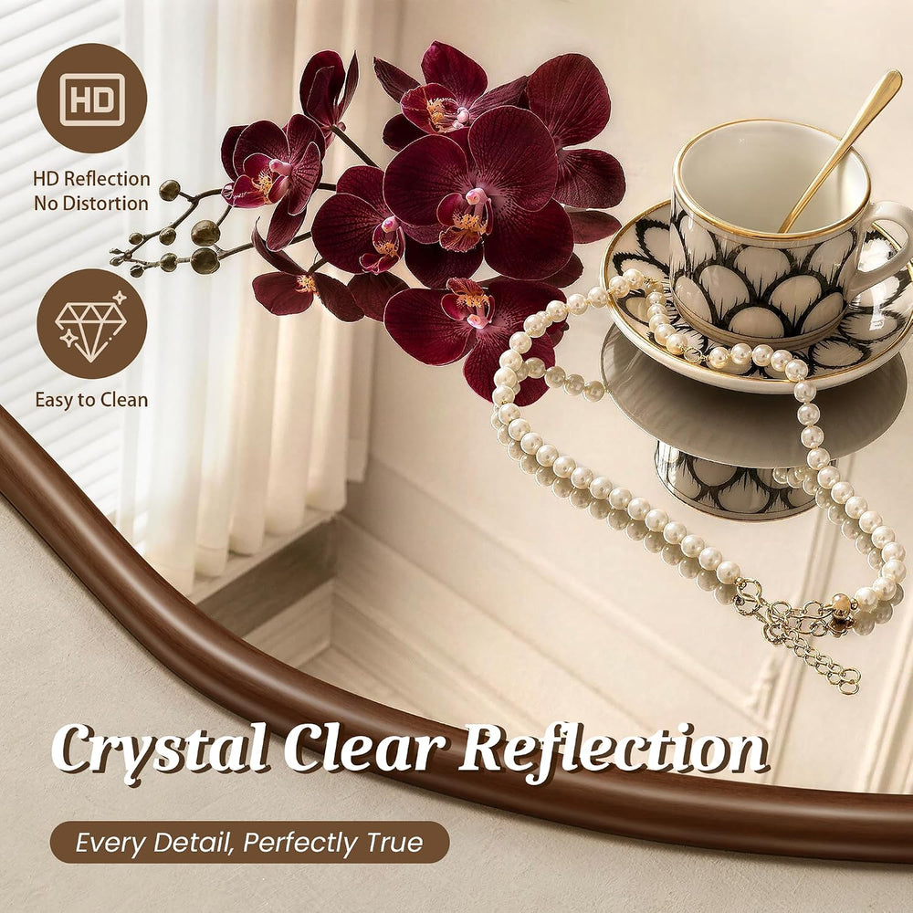 EOGOW Asymmetrical Mirror, 55" x 18" Unique Irregular Mirror Wall-M...