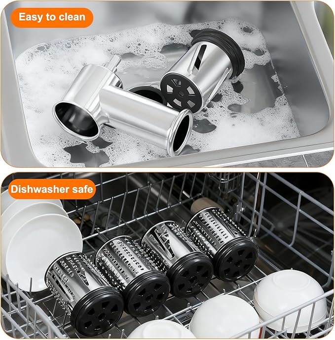 Stainless Steel Slicer Shredder Attachments