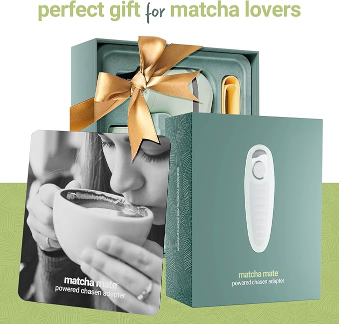 Matcha Mate Electric Powered Bamboo Whisk
