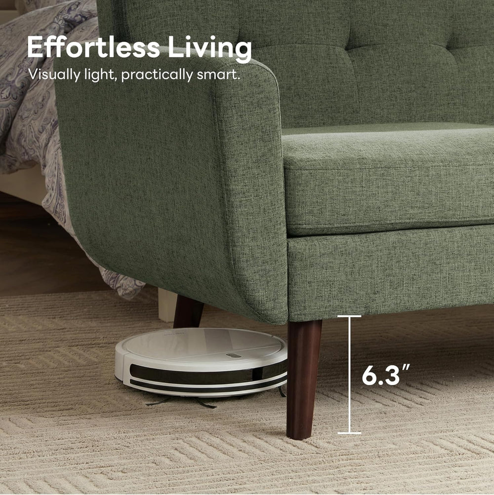 Tbfit 65" W Loveseat Sofa, Mid Century Modern Couches Love Seats for Liv...