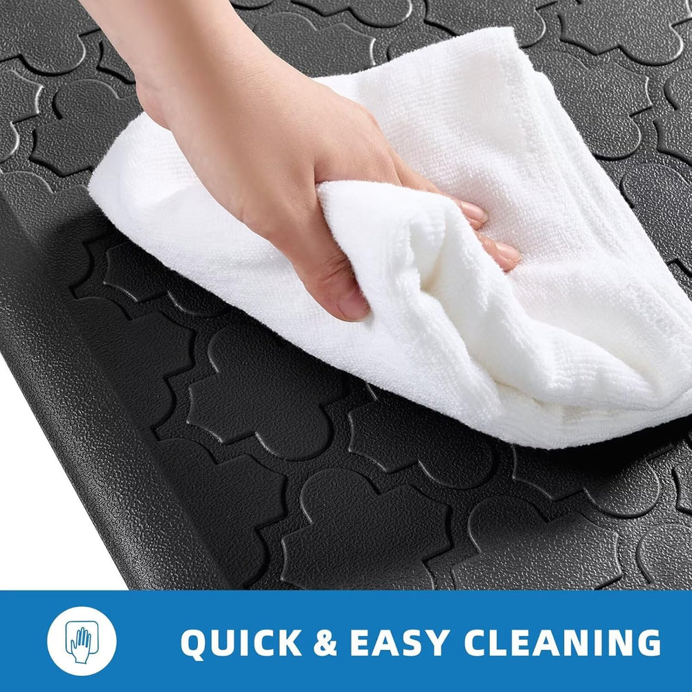 Kitchen Mats for Floor Anti Fatigue Mats for Kitchen Floor, Black | Kitchen M...