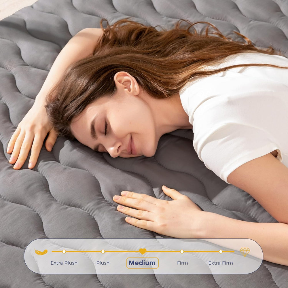 MAXYOYO 3" Thick Japanese Floor Futon Mattress, Portable Floor Mattress
