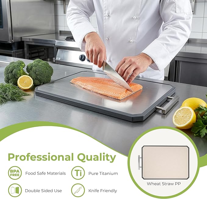 Freshware Titanium Cutting Board