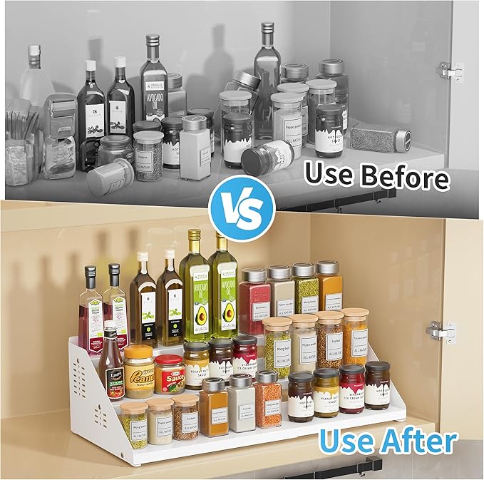 BOIVSHI Spice Rack, Spice Organization