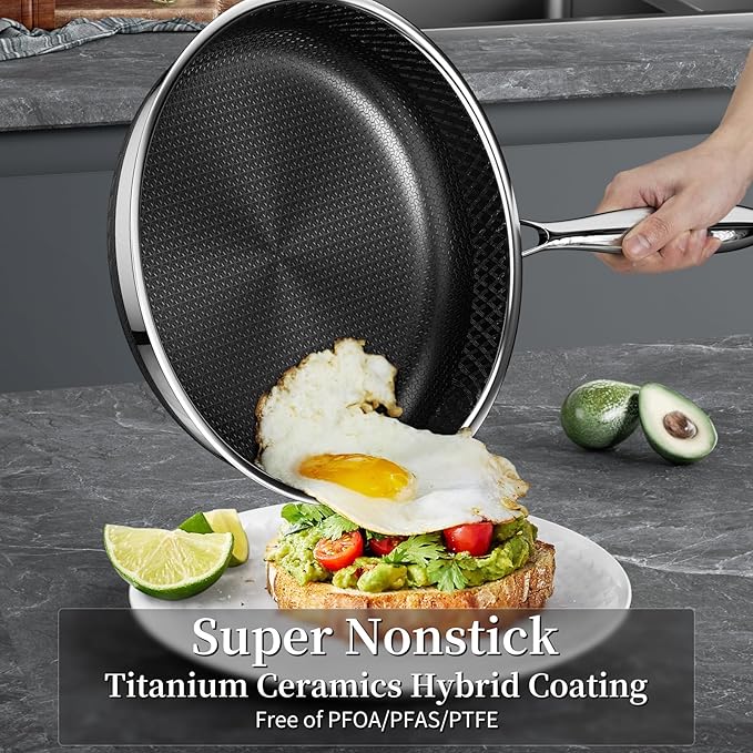 Stainless Steel Frying Pan