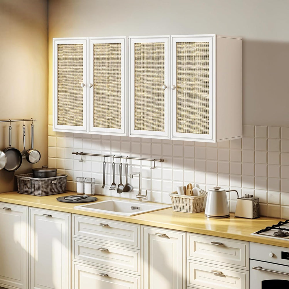Laundry Room Cabinets with Lights, 24INCH Bathroom Cabinets Wall Mounted with...