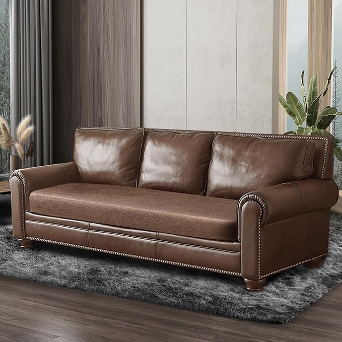 Leather Look Couch Cushion Covers Sofa Seat Slipcovers Sets Couches Furniture