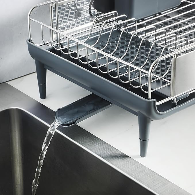 Kenmore Loxdell Expandable Full Size Rust Resistant Dish Rack