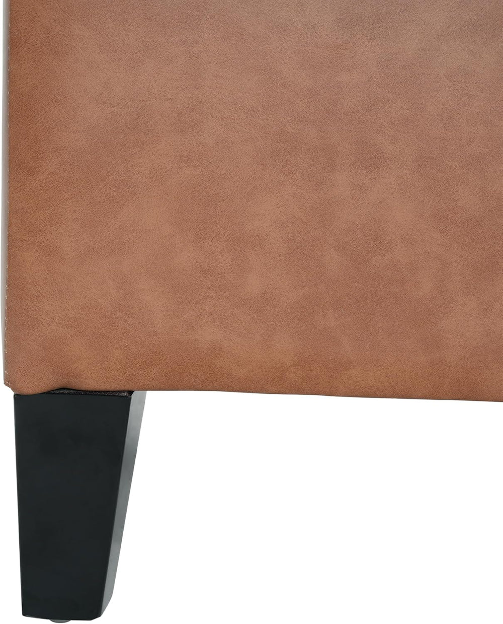 Christopher Knight Home Ottilie PU Leather Storage Ottoman Bench, Wooden Rect...