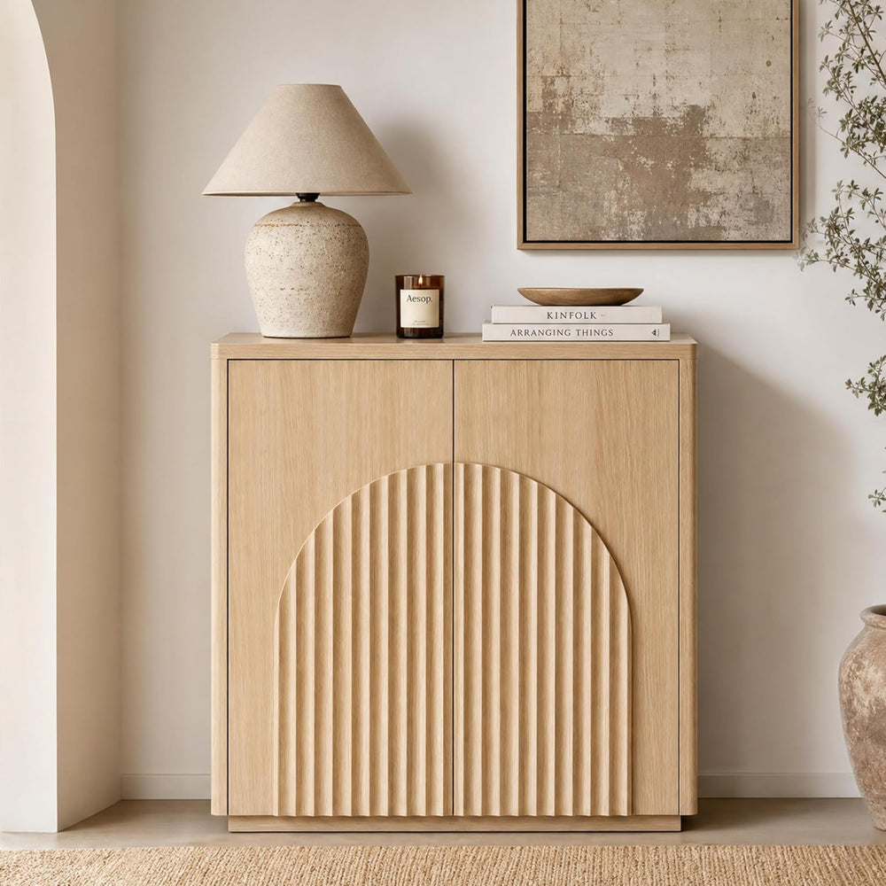 CHITA Sideboard Buffet Cabinet with Storage, Small Storage Cabinet with Doors...