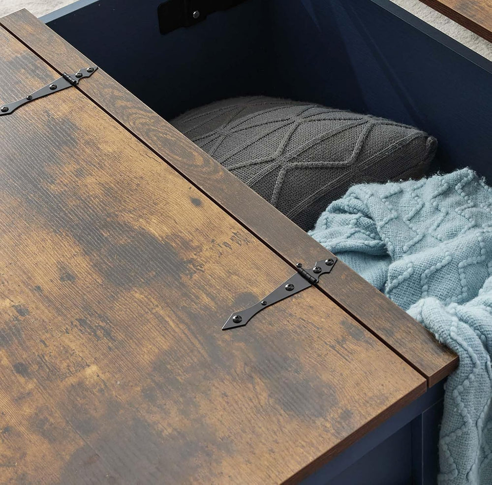 Coffee Table and End Table Sets of 3, 2 Large End Table with Charging Station...