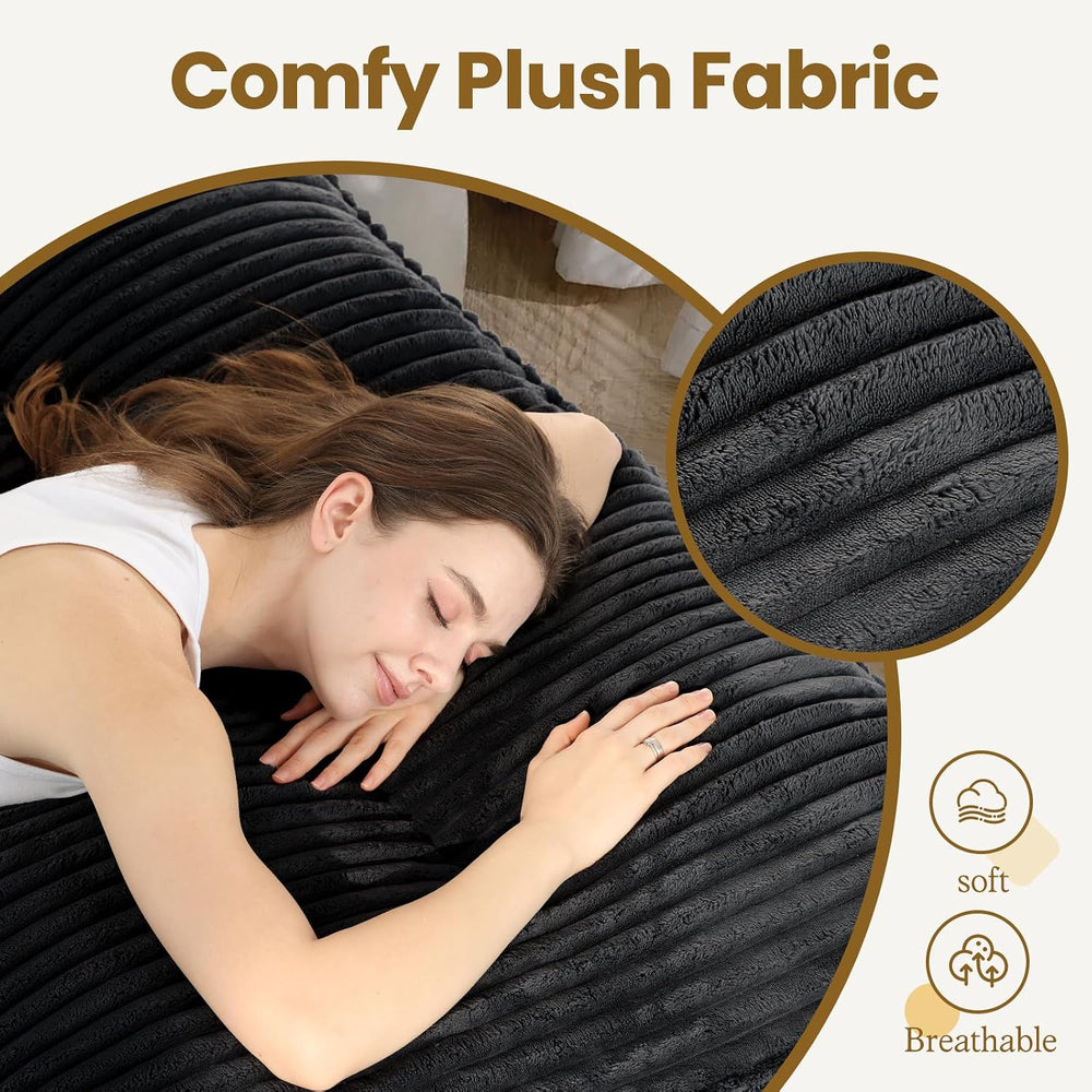 10" Futon Mattress Full Size, Ultra Thick Futons Sofa Couch Bed Sleeper ...