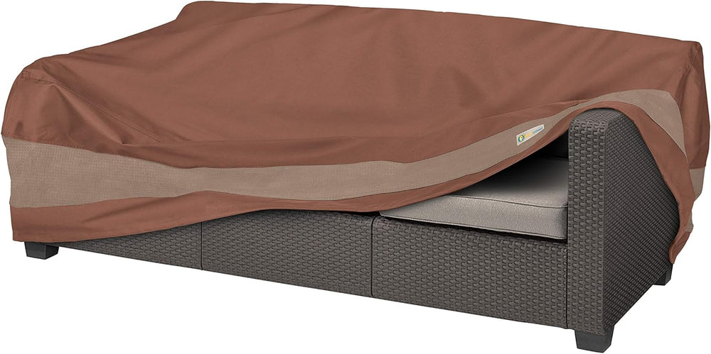 DUCKCOVERS Ultimate Patio Sofa Cover, 93"W x 40"D x 35"H, Moch...