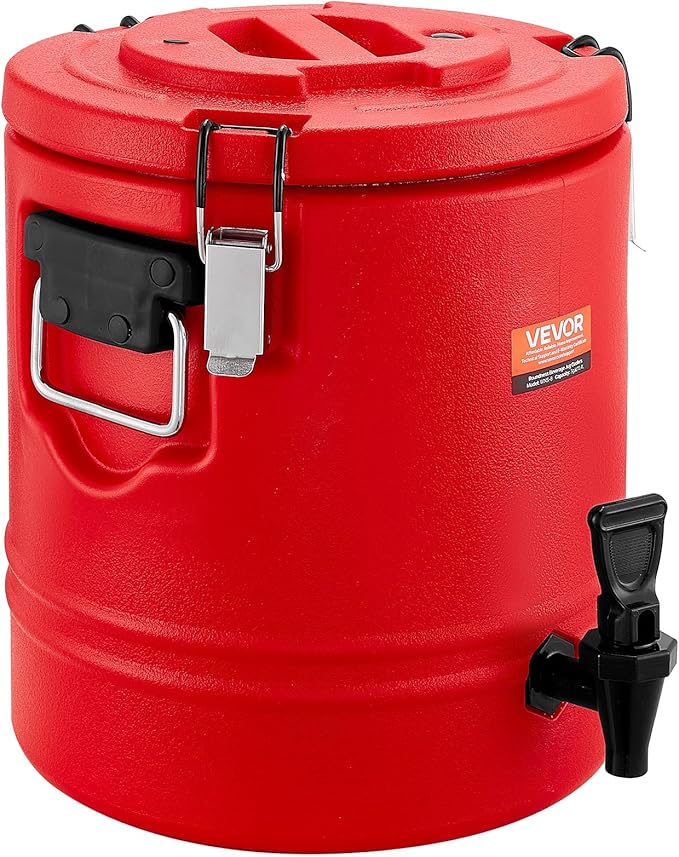VEVOR Insulated Beverage Dispenser, 3 Gal/11.4L Thermal Hot and Cold Drink
