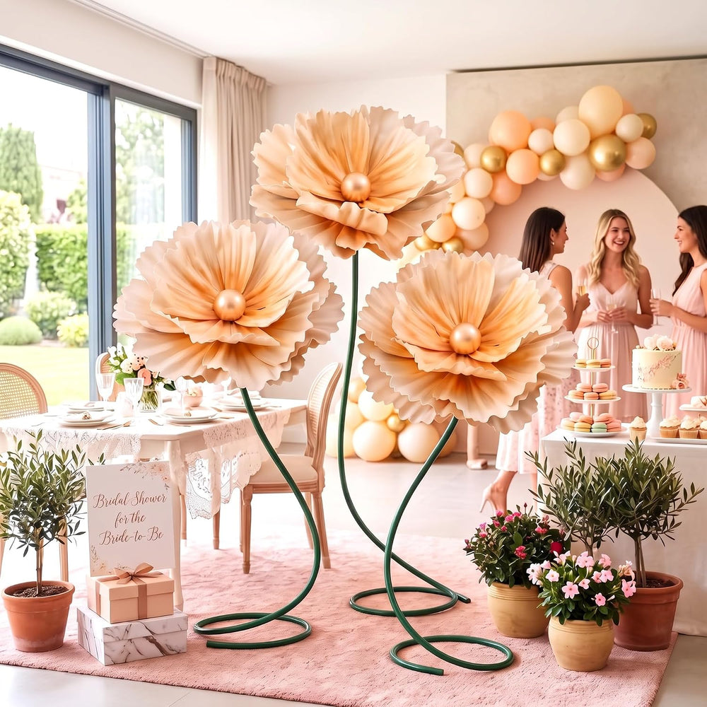 3 PCS 5ft Giant Artificial Flower, Back to School Decor