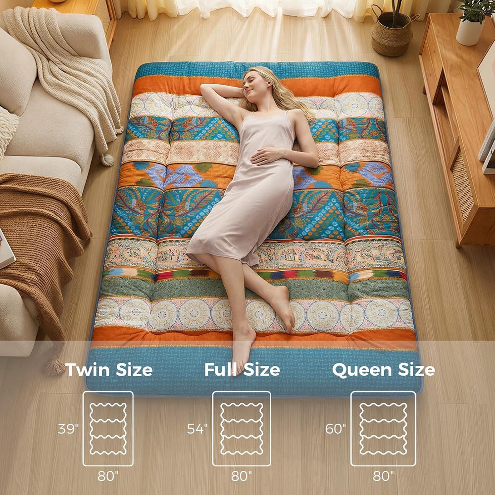 XICIKIN 2.5" Japanese Floor Mattress, Japanese Futon Mattress