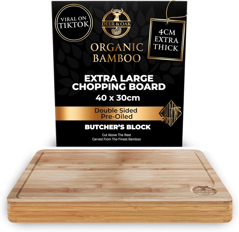 Deer & Oak Premium Solid Wood Cutting Board