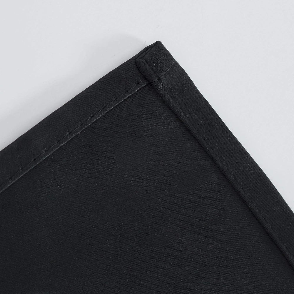 LEMOMO Blackout Curtains 66 x 84 inch/Black Curtains Set of 2 Panels/Thermal ...