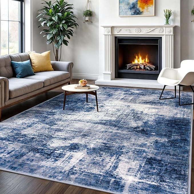 IOHOUZE Abstract Area Rugs 6x9 Ft Washable Rugs