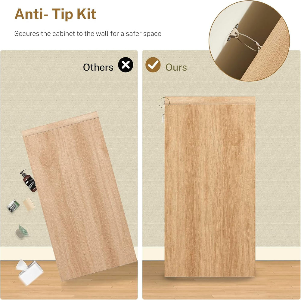 TEENFON 55" Dresser for Bedroom with 6 Drawers, Dressers & Chests of...