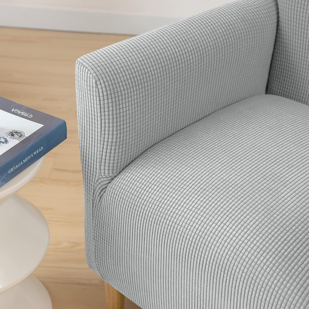 ele ELEOPTION Armchair Slipcovers Chair Covers with Arms Stretch for Living R...