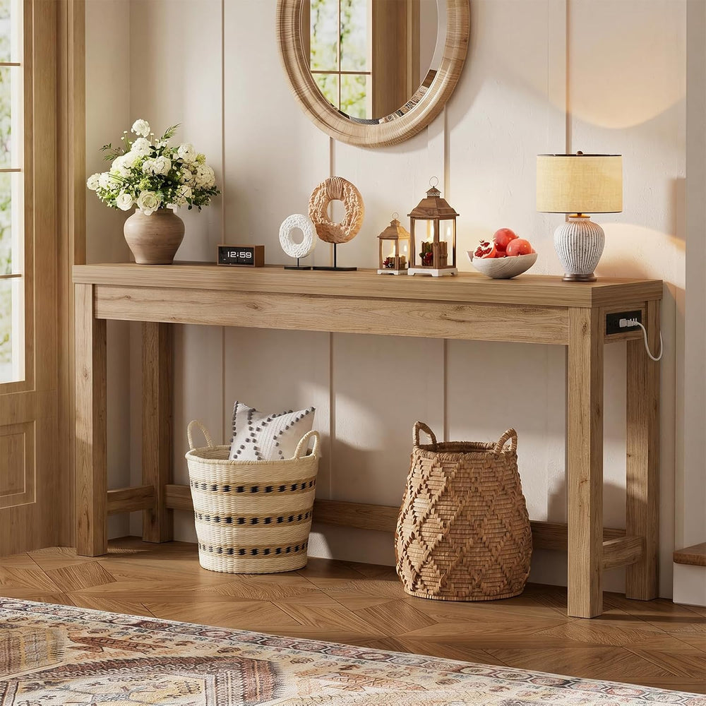 Cyclysio 63" Console Tables for Entryway, Long Console Tables for Living...