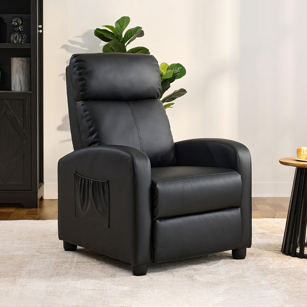 Leather Recliner Chair for Living Room, Home Theater Seating